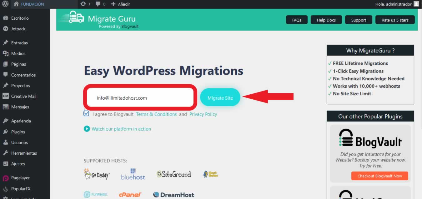Digitar-correo-en-Migrate-guru