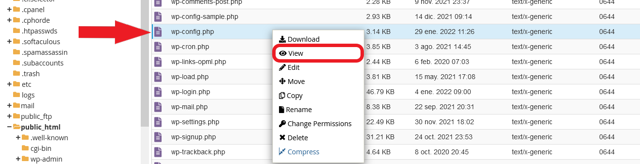wp-config-de-php