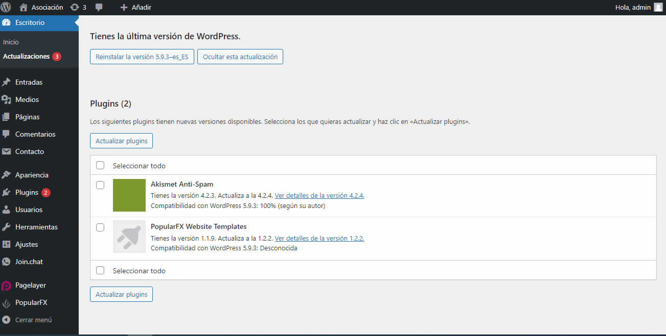 Actualizaciones-pendientes